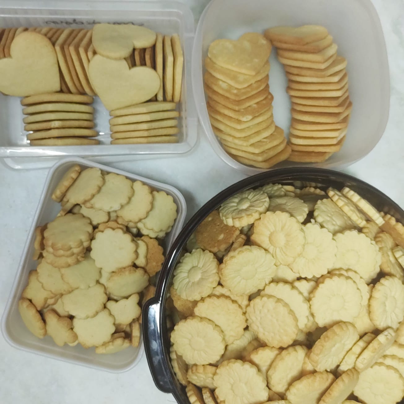 Biscoito amanteigado natural